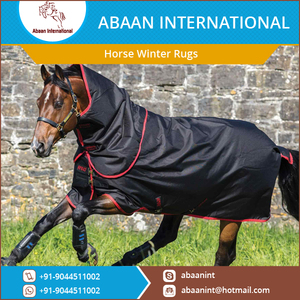 Couverture d'hivernage imperméable pour cheval 1200 Deniers, 300 GSM, isolée, avec col intégré - Product Image 4