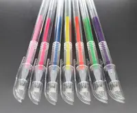 Top quality stationery back to school colorful drawing rainbow gel pen