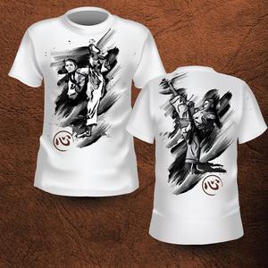sports sublimation t shirt/<b>digital</b> print t shirt/ karate t shirts - Product Image 1
