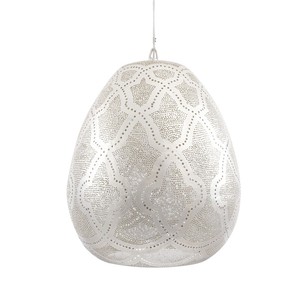 Linternas de velas decorativas de metal de estilo marroquí para decoración del hogar y otros portavelas y tarros - Product Image 5