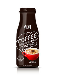 Café expreso 280ml Bebida de café VINUT 24 botellas por cartón botella de vidrio con cafeína OEM Etiqueta privada Exportación de Vietnam - Product Image 6