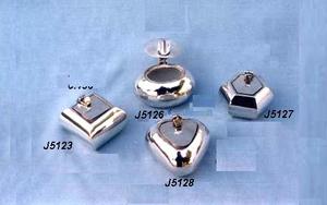 Venta caliente de latón Cenicero de bolsillo Chapado en plata Pequeño indio Hecho a mano Cenicero de bolsillo plateado en cuatro formas al por mayor - Product Image 4