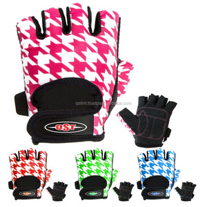 Guantes de entrenamiento para mujer, protección de Palma duradera, sin dedos, levantamiento de pesas, se acepta logotipo personalizado y diseño - Product Image 5