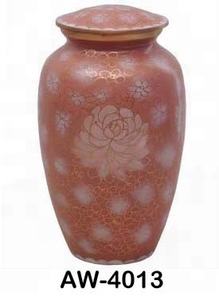 Nouvelle arrivée Urne de crémation Urnes élégantes à thème floral pour les services funéraires Urnes de cendres commémoratives à bas prix - Product Image 2