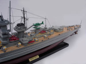 เรือรุ่นไม้ ADMIRRAL GRAF SPEEb Tt-โมเดลหัตถกรรมไม้ - Product Image 2