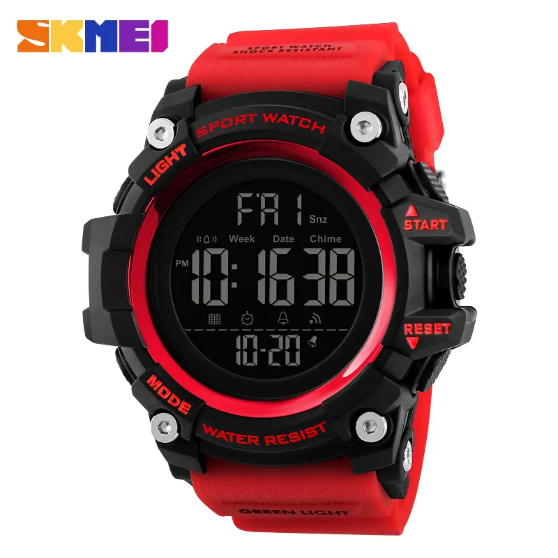 SKMEI 1384 Electronic Waterproof Sport Men Watches Digital