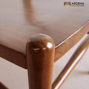 Sillas de comedor de madera Mindy antiguas, muebles de comedor de madera maciza para restaurante, café, Villa, uso - Product Image 4