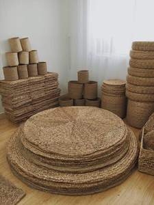 High Quality Handmade Eco-Friendly Wicker Storage <b>Basket</b> with Flexible Design <b>for</b> Kitchen Use-VIET DELTA Holiday Model - Product Image 2