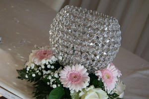 เชิงเทียนคริสตัลทรงกลมสำหรับตกแต่งงานแต่งงานที่วางเทียนชาสำหรับตกแต่งโต๊ะในบ้านและเทศกาลคริสต์มาส - Product Image 3