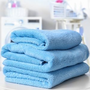 Serviette de bain de la meilleure qualité OEM 100% avec logo personnalisé et couleur unie et serviette de bain design au prix le plus bas exportateur en Inde - Product Image 4