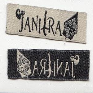 factory price custom woven labels for clothing low minimum - Product Image 2