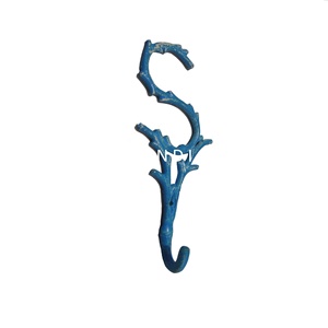 Crochets muraux décoratifs faits à la main en métal d'aluminium pour la décoration murale de salle de bain ou de cuisine à la maison Crochet suspendu Utilisation de forme personnalisée - Product Image 6