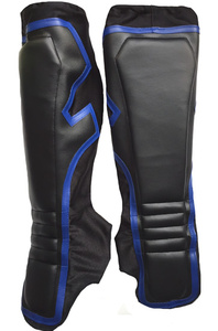 Shemax 2024 OEM nouvelle mode fabriquée au Pakistan Kickpads de lutte à bordure bleue noire de qualité supérieure - Product Image 2