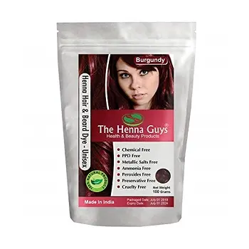 Burgundy Henna Hair Powder