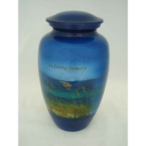 Urnas de aluminio para pesca de lubina, urnas de cremación baratas para cenizas humanos, urnas funerarias conmemorativas - Product Image 2