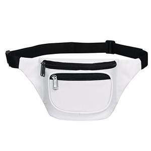 High Quality Unisex Custom Logo Canvas Fanny Pack Classic Waist Bags with Zipper Closure Pakistan Suppliers - Product Image 2