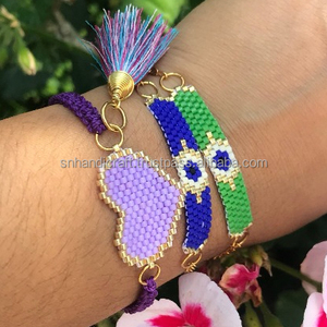   Bracelet Miyuki magique fait main, bracelet bohème, bracelet pêche, bracelet de perles - Product Image 1