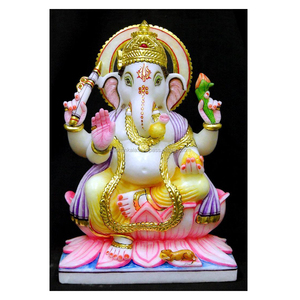 Estatua de mármol del Señor Ganesha Ji - Product Image 1