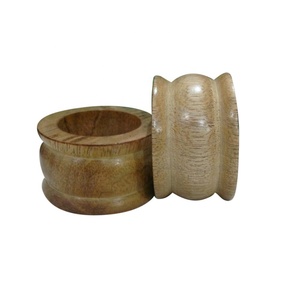 Naturel En Bois Décor De Mariage Rond De Serviette - Product Image 1