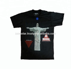 เสื้อยืดคอกลมแขนสั้นแบบลำลองสำหรับ3D เสื้อถักระบายอากาศได้ดีเสื้อถักโลโก้ออกแบบได้ตามต้องการ - Product Image 3