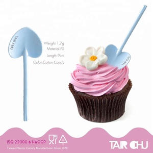 Cuchara de postre de plástico certificada ISO22000 y HACCP hecha en Taiwán para fiestas - Product Image 4