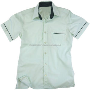 โรงเรียนท้องฟ้าสีฟ้าเครื่องแบบเสื้อแขนสั้นเสื้อโรงเรียน - Product Image 5