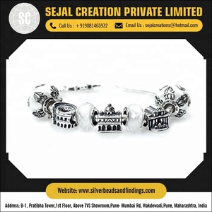 Perles en argent sterling de haute qualité B138 vente en gros - Product Image 4