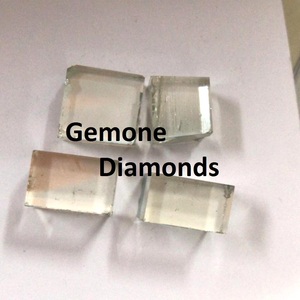 มอสซาไนต์หยาบวัตถุดิบสีขาวราคาไม่แพง - Product Image 1