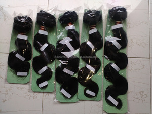 Precios de fábrica en cabello humano indio ondulado sin procesar, cabello de grado Remy de India - Product Image 3