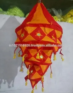 उच्च गुणवत्ता Jacquard सजावटी भारतीय कपास कपड़े लालटेन