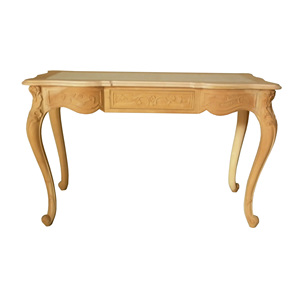 Vender sólida mesa de muebles de madera sin terminar - Product Image 1
