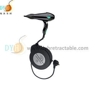 Cordon d'alimentation rétractable 5m 10A pour sèche-cheveux et séchoir à air, enrouleur électrique avec conception anti-emmêlement, usage domestique - Product Image 2