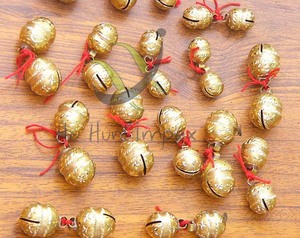 Clochettes pour fauconnerie, chiens et chats, clochettes ornées de pierres - Product Image 3