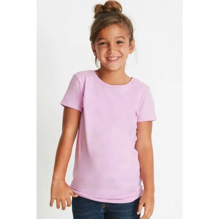 Next Level Apparel Girl 'S Princess Crew Tee-Được Làm Từ 100% Cotton Chải Kỹ Và Đi Kèm Với Logo Của Bạn.