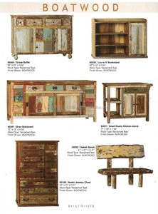 Mobilier de maison en bois de récupération à usage général pour la salle à manger et le salon Meubles de salle à manger - Product Image 2