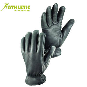 Gants de ski et snowboard d'hiver personnalisables en gros - Imperméables, en cuir de vachette, à doigts complets avec cordon de serrage - Product Image 6