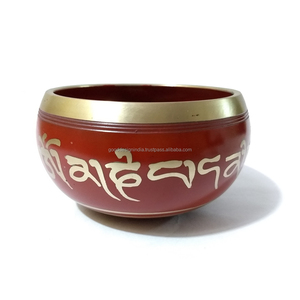 Cuenco de Metal para cantar al por mayor, cuenco para cantar de aleación de Metal indio de bronce 7, artículo en oferta, cuenco para cantar tibetano de alta calidad - Product Image 2