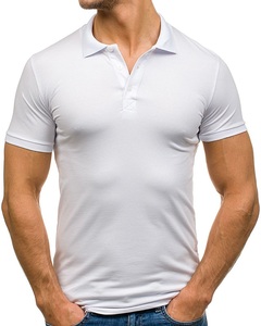 Polo à manches courtes avec logo personnalisé pour homme, haut à col rond, haute qualité, mode Offre Spéciale - Product Image 4