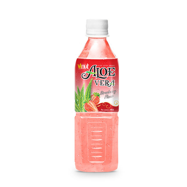 500ml Natural Aloe Vera Gel with Strawberry Flavour Private Label Puree  Juice in Bottle Sugar-Free| Alibaba.com