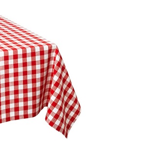 Nappe en lin 100% coton certifié pour table, linge de Table à carreaux en coton biologique - Product Image 4