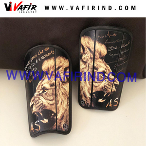 Custom Logo and Pictures Men women Kids Soccer Football Shinguard <b>Pads</b> - Product Image 2