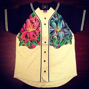 OEM Traditional Fashion Baseball Jersey High quality Full Sublimation Printing Baseball Shirts Short Sleeve - Product Image 1