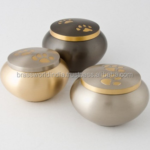 Juego de cremación de cenizas para mascotas, suministros funerarios de la India de Brassworld, color plateado, bonito - Product Image 6