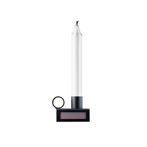 Iron Black Box Light Candle Holder - Product Image 1