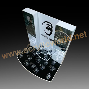 Présentoir de montre en acrylique personnalisé, vente en gros, vitrine - Product Image 4
