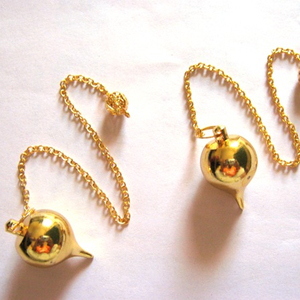 ลูกตุ้มโลหะ: ลูกตุ้มโลหะสีทอง - Product Image 1