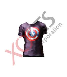 <b>Men's</b> Turtleneck Gym Fitness Workout Compression Tops Tights <b>Long</b> <b>Sleeve</b> Black and <b>White</b> T <b>Shirts</b> Made of Spandex - Product Image 1