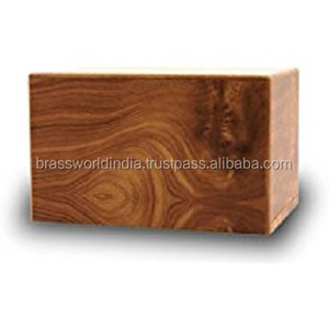 Urna Funeraria de Madera Estilo Americano para Adultos, Modelo 786-WU-22 de Brassworld India - Product Image 1