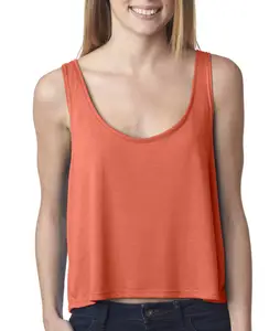 High Quality New fashion slim fit plain long fitness tank top women wholesale