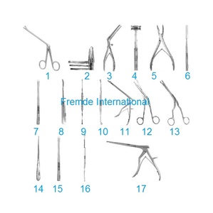 Sinusina PARANASAL, juego de 18 instrumentos, certificado CE & ISO - Product Image 1